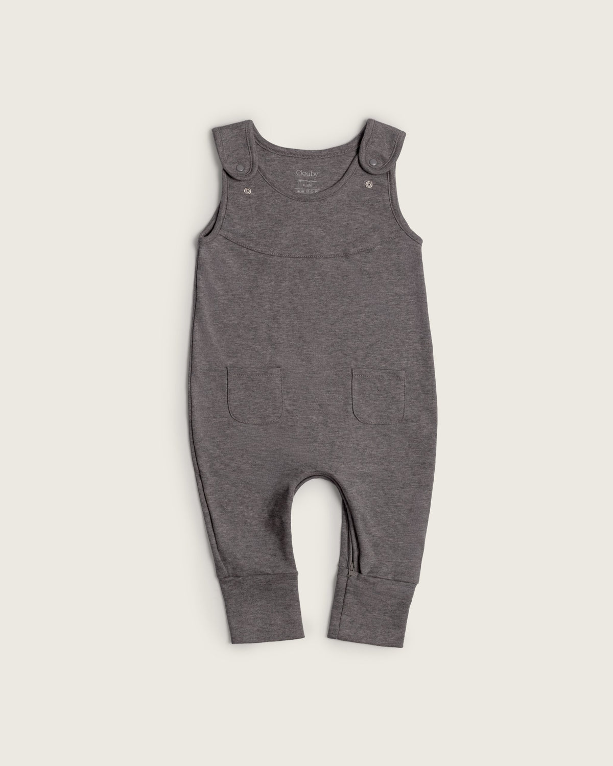Peto de bebé evolutivo · Gris · Pima orgánico GOTS