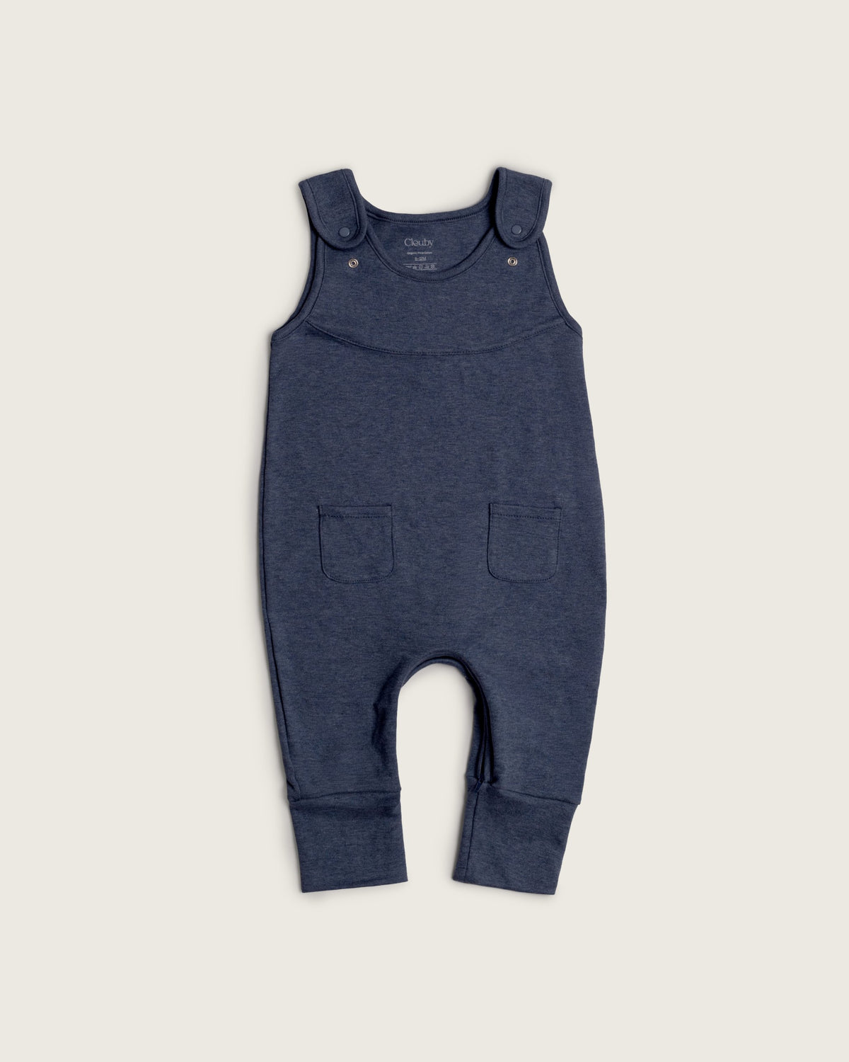 Peto de bebé evolutivo · Azul · Pima orgánico GOTS