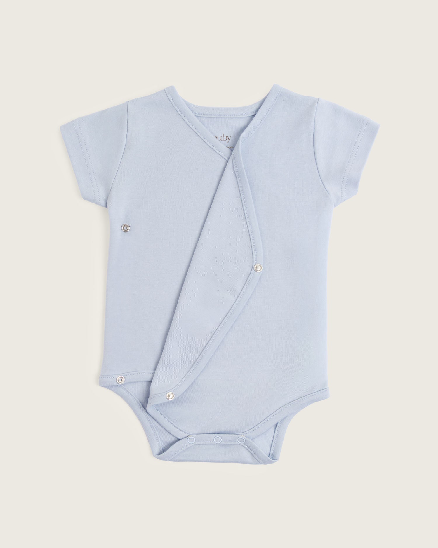 Body bebé tipo kimono manga corta | Algodón Pima orgánico GOTS