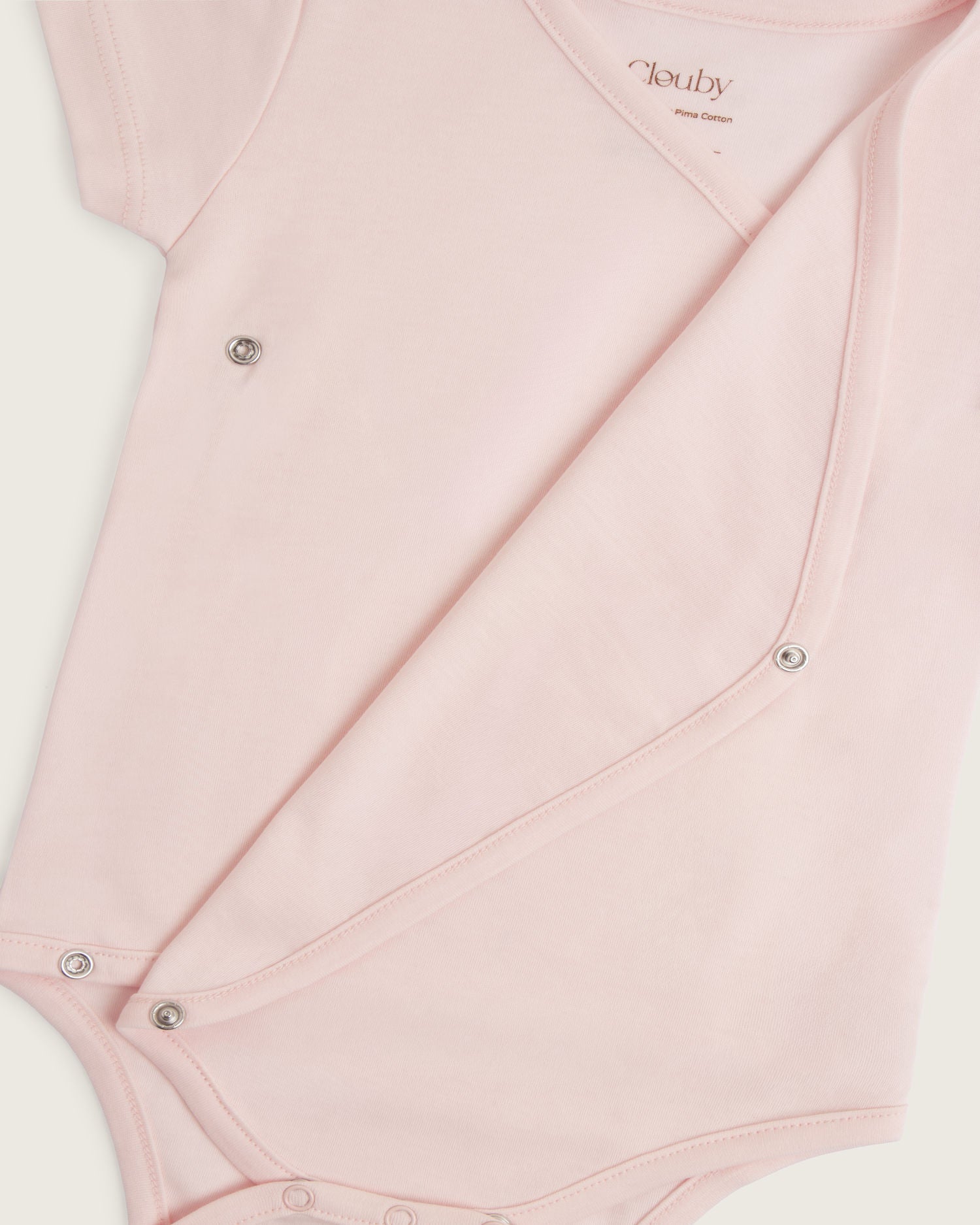 Body bebé kimono manga corta | Algodón Pima orgánico GOTS