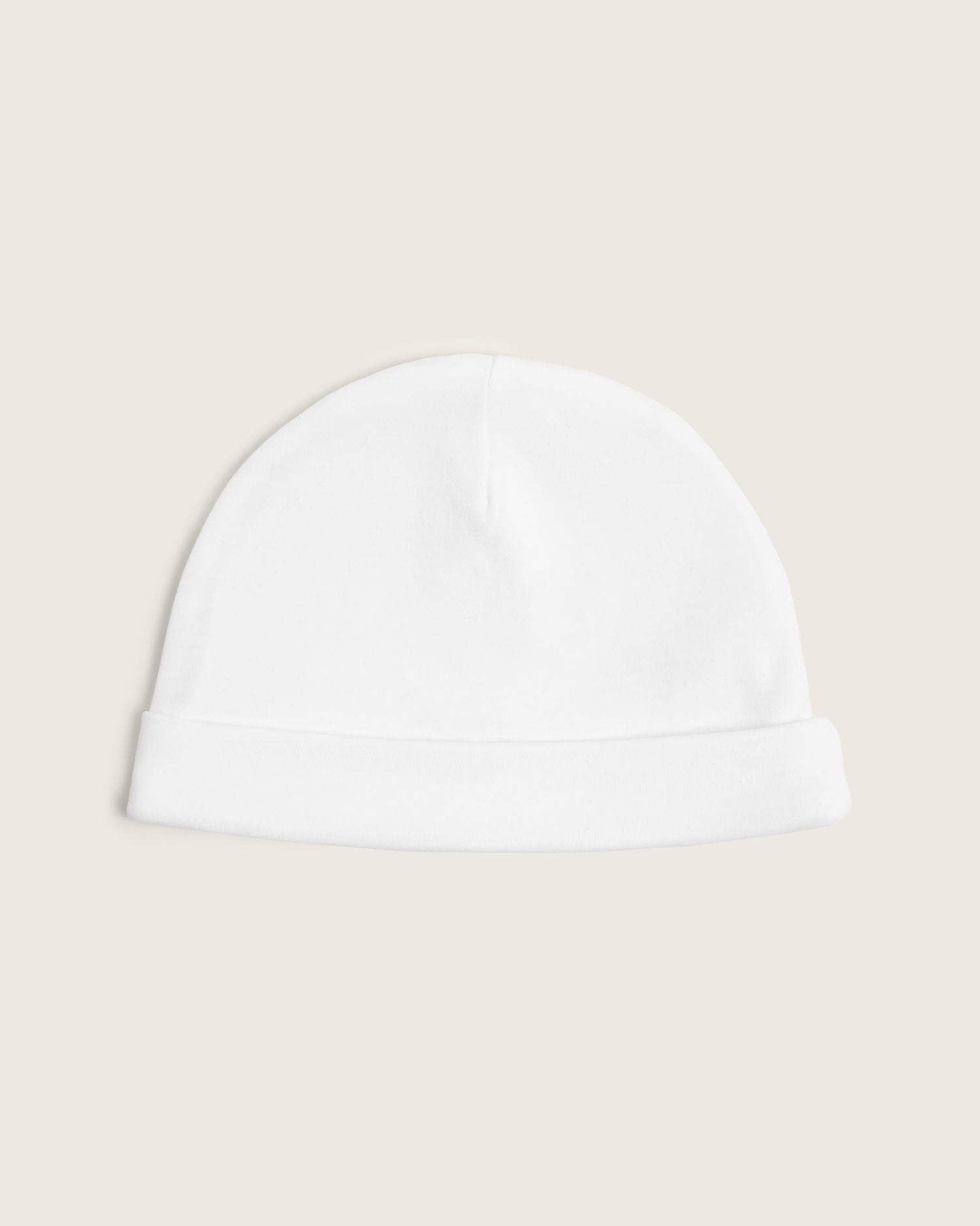 Gorro de bebé · Blanco Natural · Pima orgánico GOTS