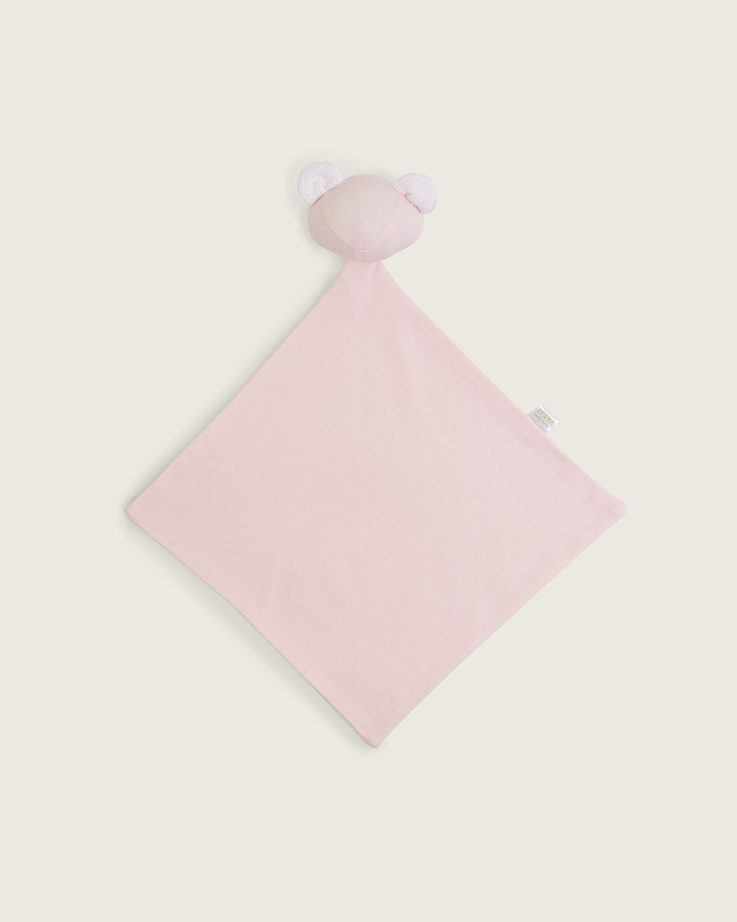 Doudou oso de bebé · Rosa · Algodón Pima