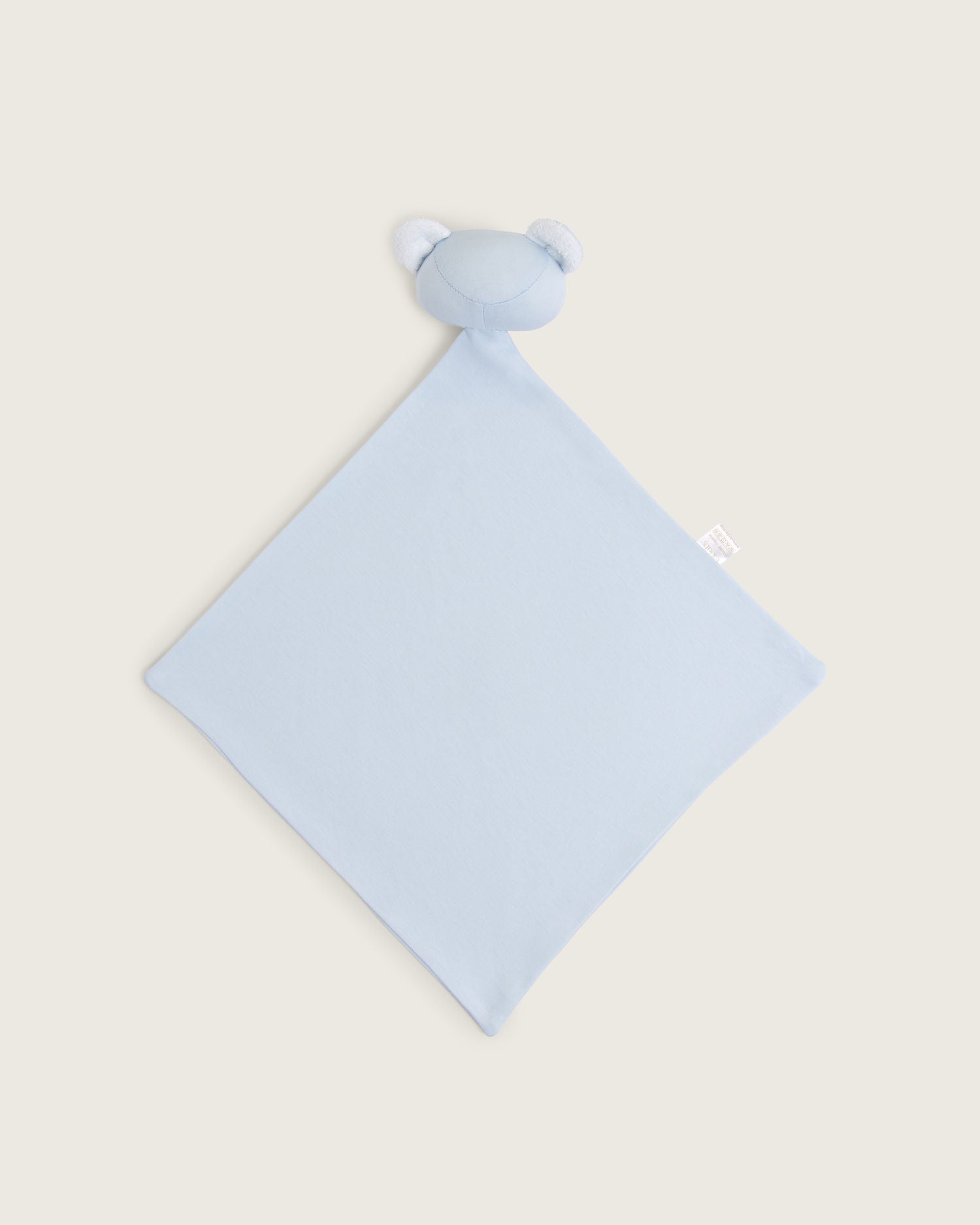 Doudou oso de bebé · Celeste · Algodón Pima