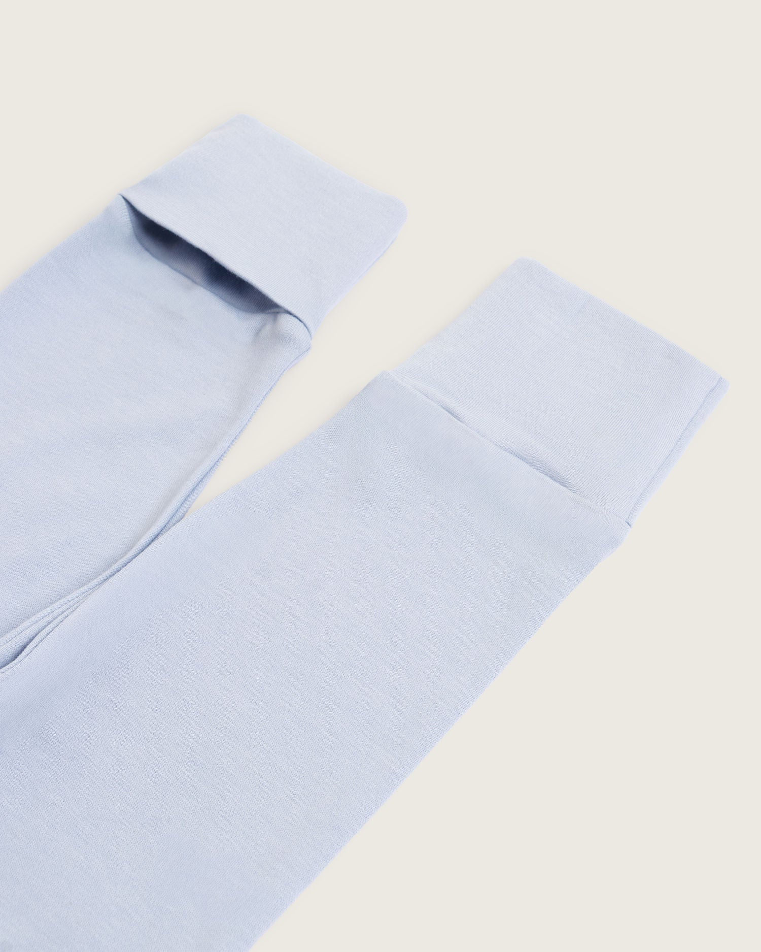 Pantalón de bebé convertible · Celeste · Pima orgánico GOTS